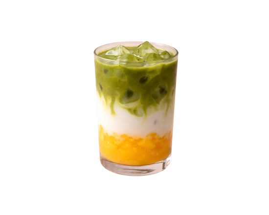 mango matcha latte / 芒芒抺茶拿铁
